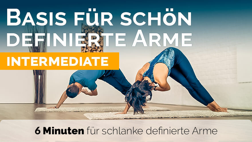 Pilates Kurzprogramm Basis für definierte Arme - Intermediate