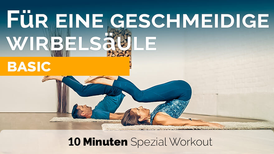 Pilates Kurzprogramm - Geschmeidige Wirbelsäule - Basics