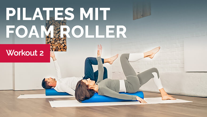 Pilates Workout auf der Rolle 2