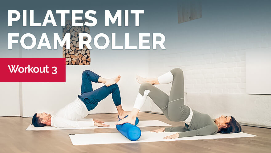 Pilates Workout auf der Rolle 3