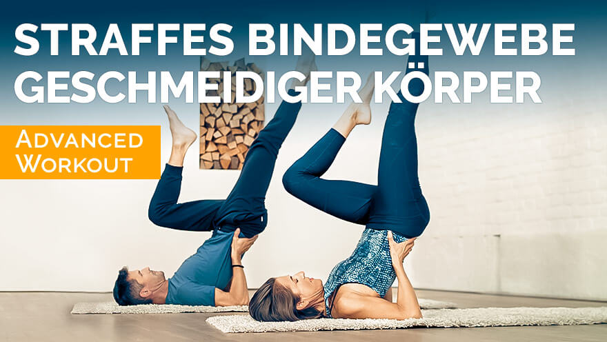 Pilates Workout straffes Bindegewebe, geschmeidiger Körper - Advanced