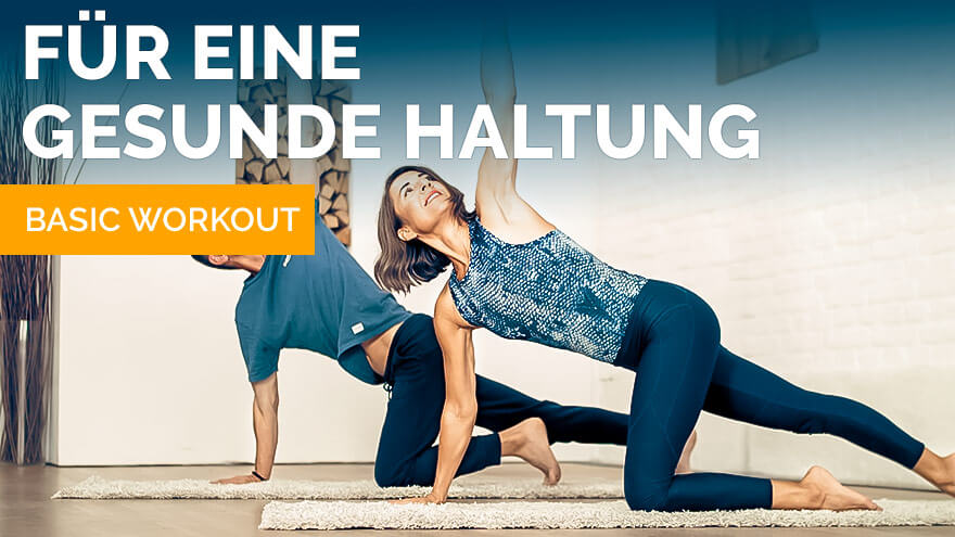 Pilates Workout für eine gesunde Haltung - Basics